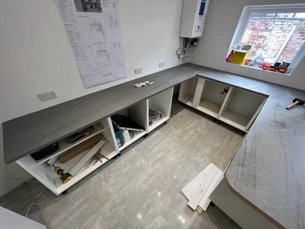 new kitchen install
