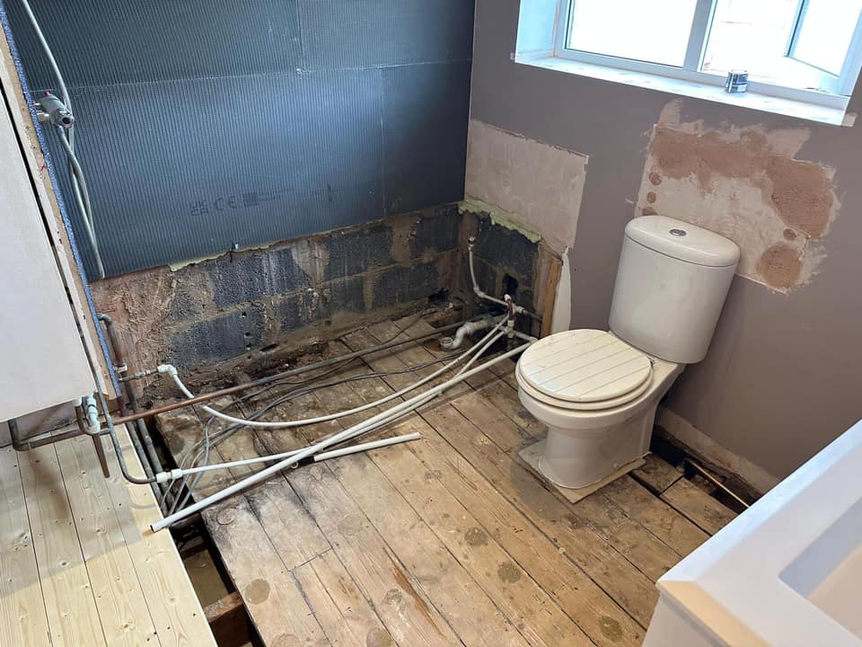 new bathroom fit out
